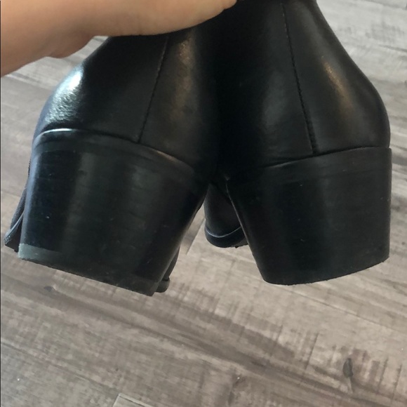 Sam Edelman Black Leather Booties - Picture 6 of 8